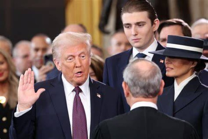Barron Trump Is The Only One Of President Trump's Children Missing From