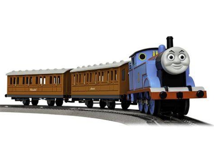 Lionel O Gauge Thomas & Friends James Electric Model Train Set with
