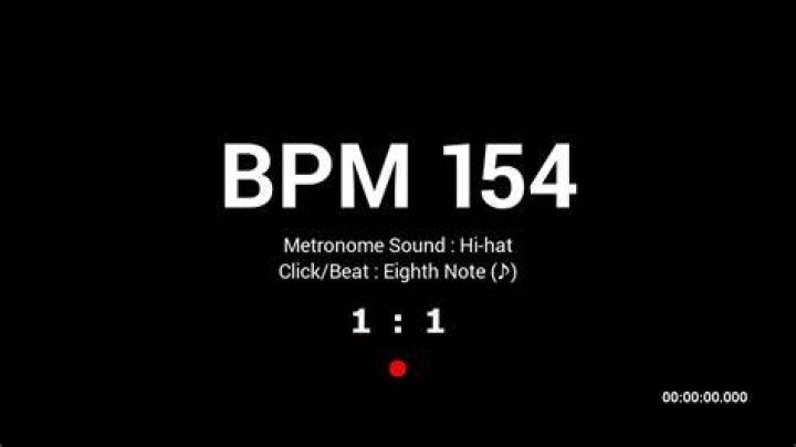 Metronome BPM 154 / Hihat / 8th YouTube